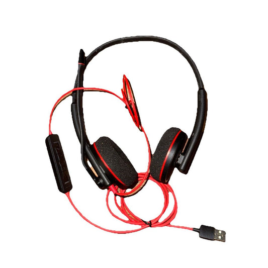 Plantronics C3220 Black Headset USB – a pair of headphones with a cable