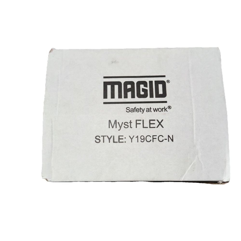 Magid Gemstone Myst Flex Y19CFC Reader Style Safety Spectacles 10 Pack – a white paper bag with the logo of the manufacturer
