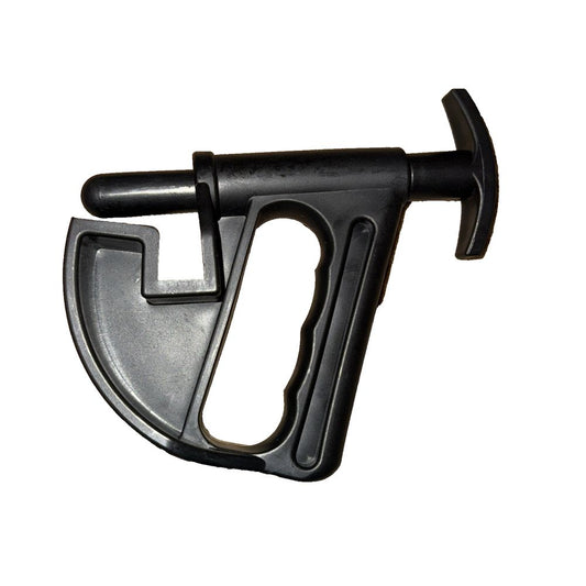 Tire Changer Bead Clamp Drop Center Tool, Unbranded – a black plastic gun trigger with a white background