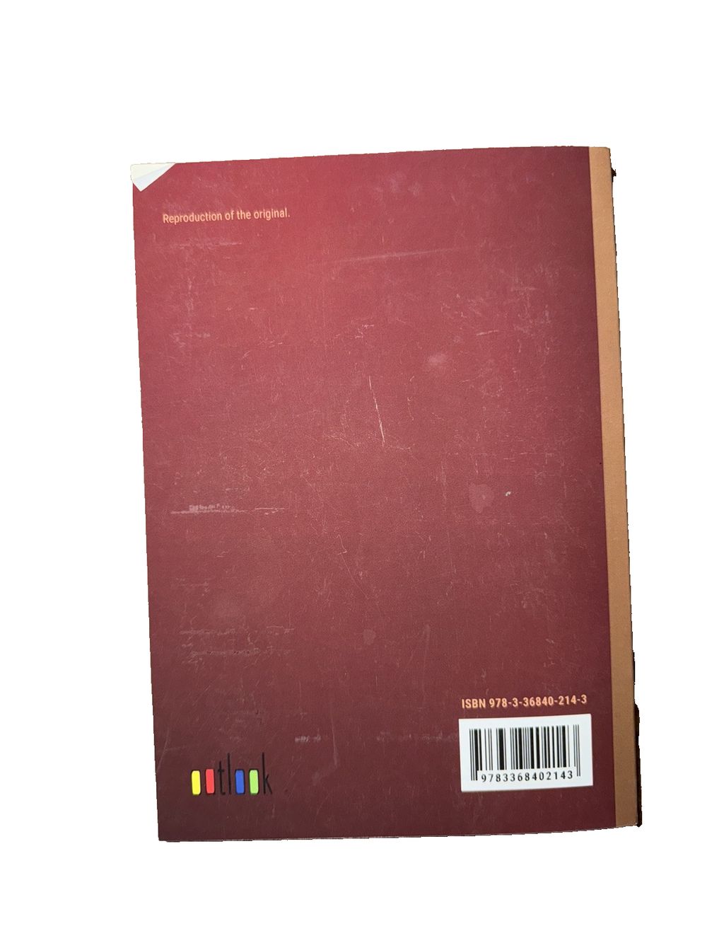 A Legend of Montrose: in large print, DaveyDooDeals – a red book with a white background