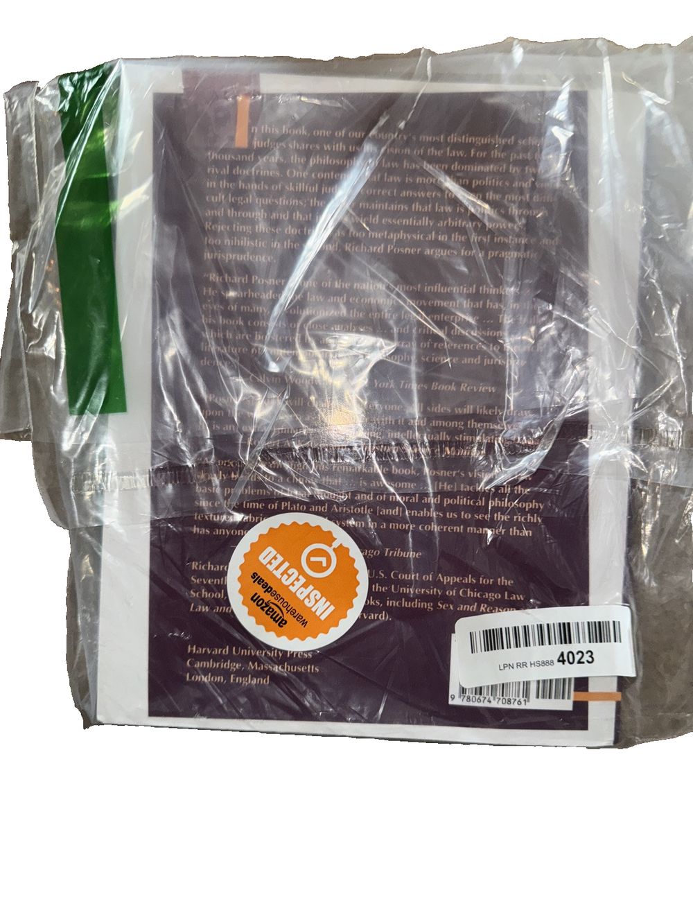 The Problems of Jurisprudence, DaveyDooDeals – a package of clear plastic bags with a white background