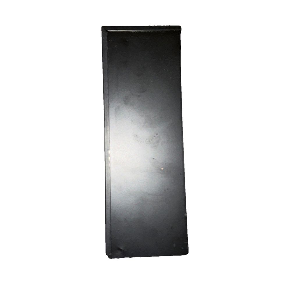 Burcam 3/4-HP Pump Motor Black Steel Control Box – a black plastic door with a white background