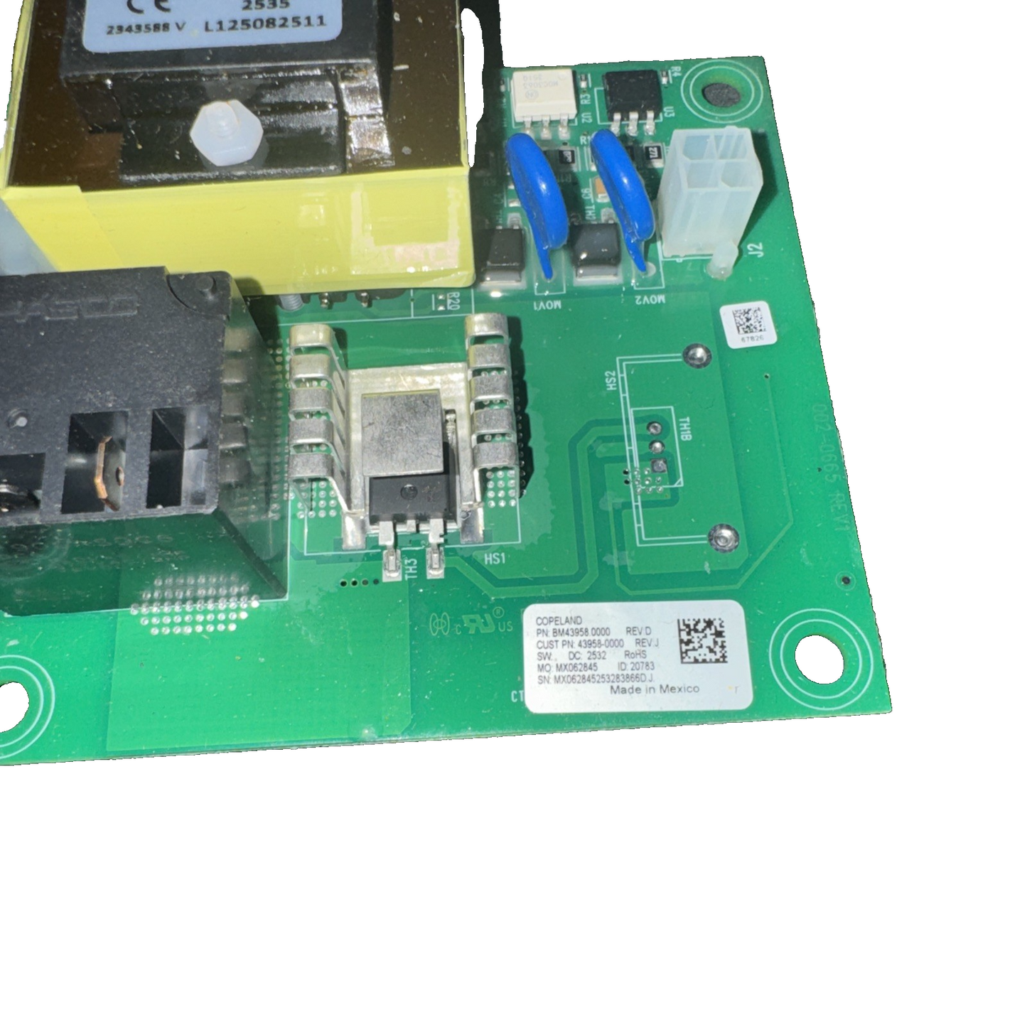 43958.1000 Control Board, 120-240V