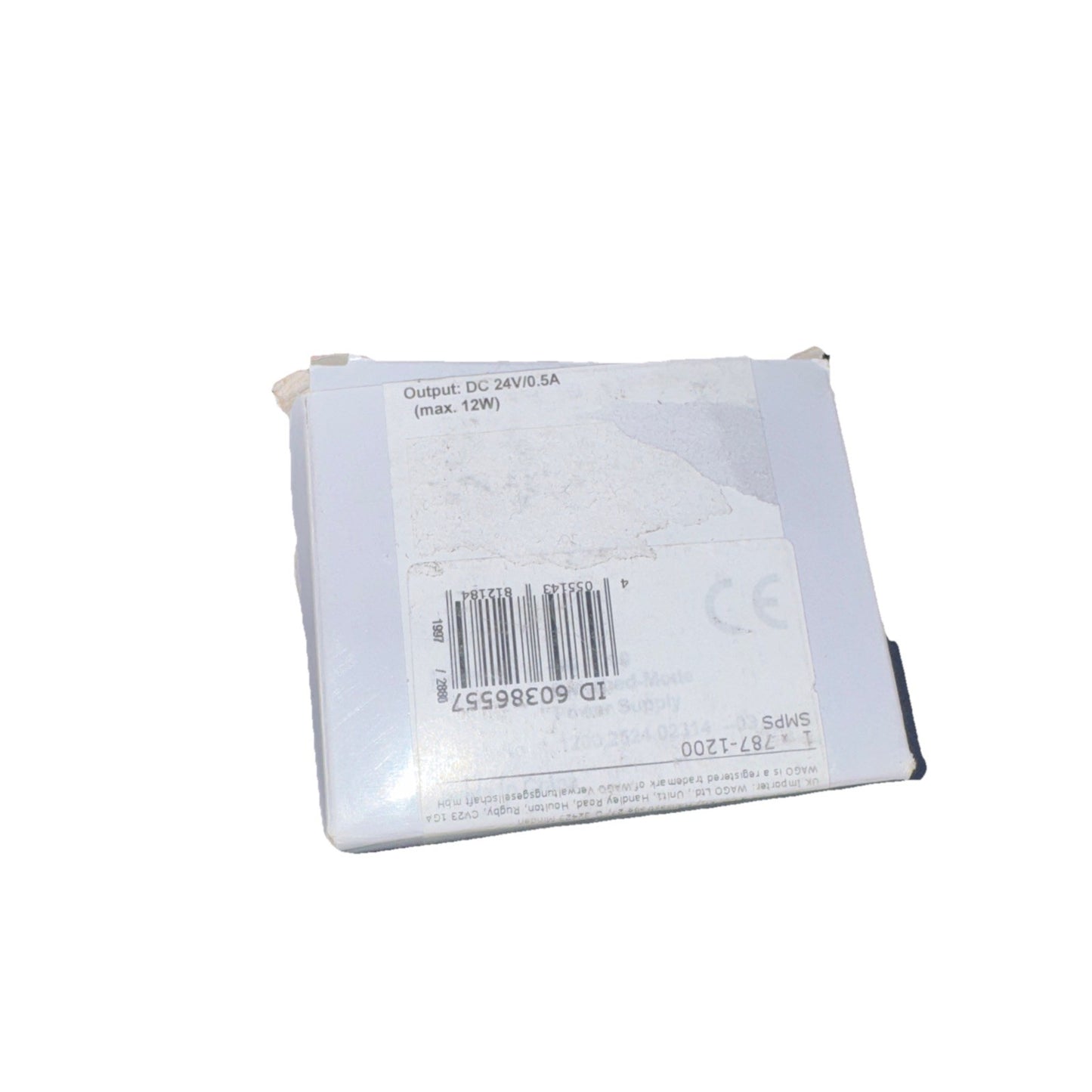 WAGO COMPACT Switching Power Supply, 24 VDC, 0.5 A 787-1200