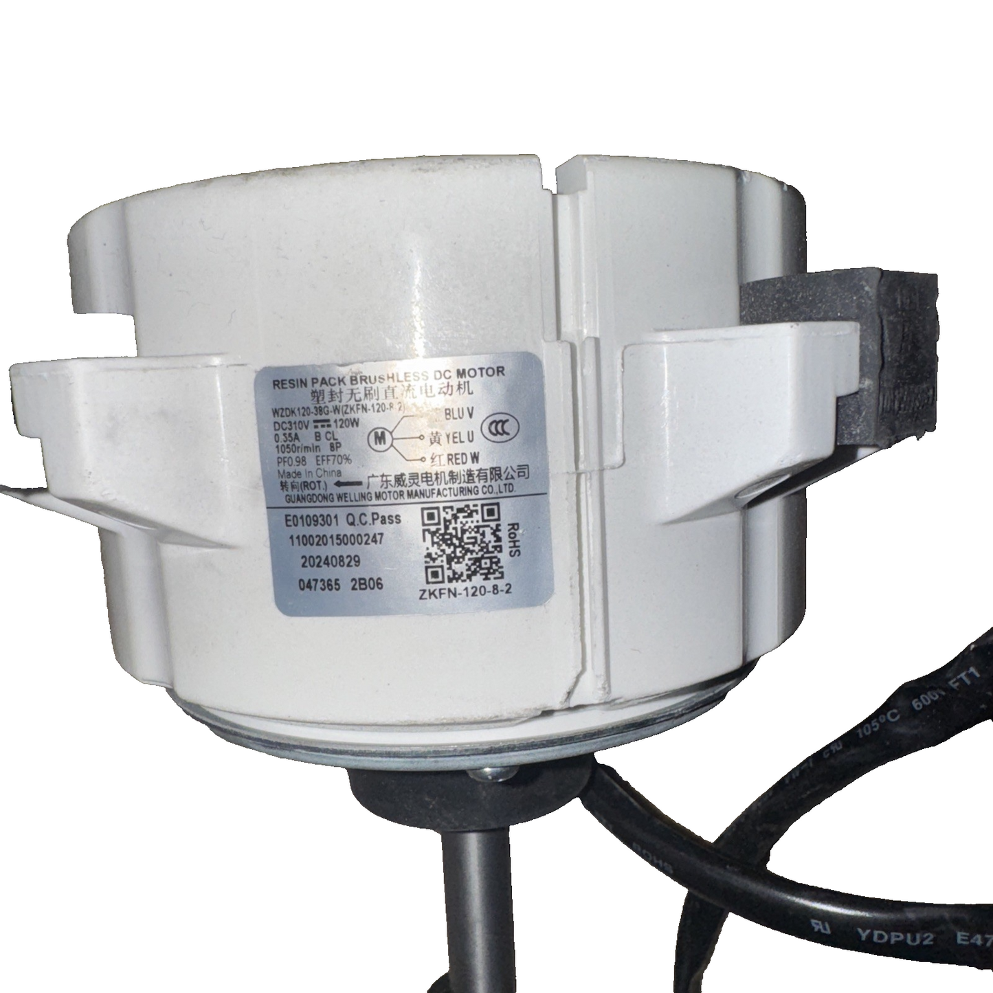 Air Conditioning Motor 20W WZDK20-38G (ZKFP-20-8-6)