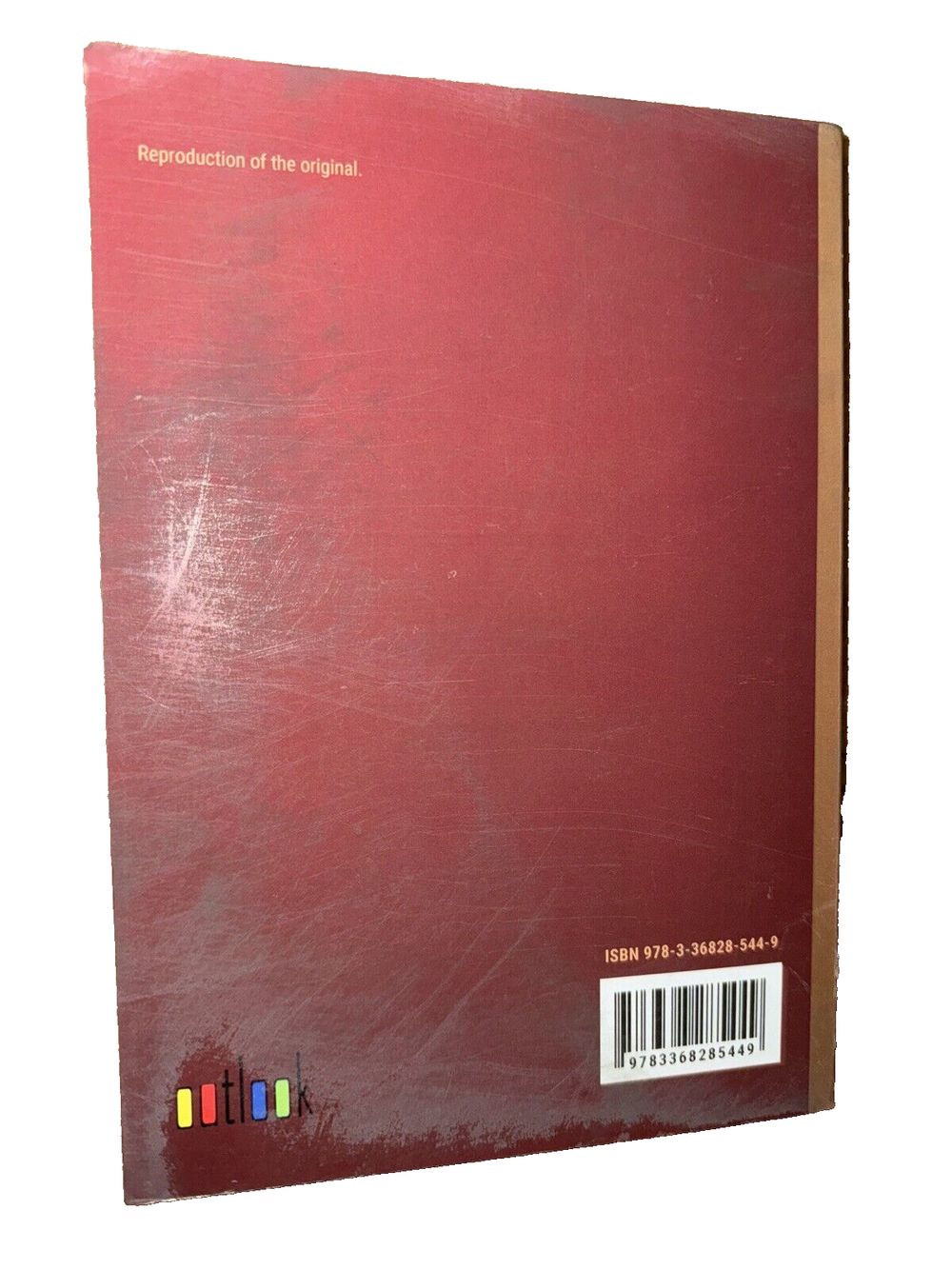 John Barleycorn: in large print, DaveyDooDeals – a red book with a white background