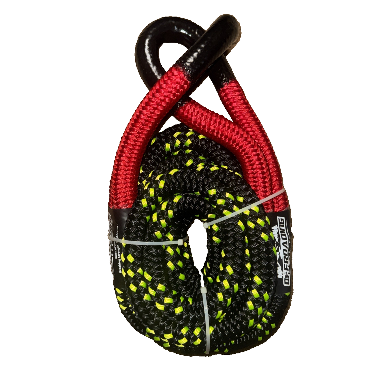 OffRoading Gear 20'x3/4" 21,000 Kinectic Recovery & Toe Rope