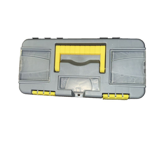 Jangklife Mini Battery Operated Rotary Tool Kit – Compact & Versatile for DIY – a tool case with a yellow handle