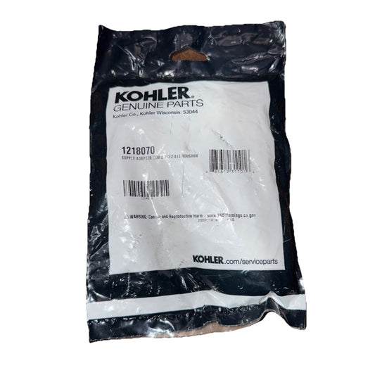 KOHLER 1218070 Part Supply Adapter Assembly