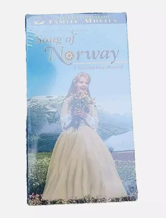 Song of Norway Musical VHS 2-Tape Set - Florence Henderson, Mrs. Brady Family, DaveyDooDeals – a book with a picture of a woman in a dress