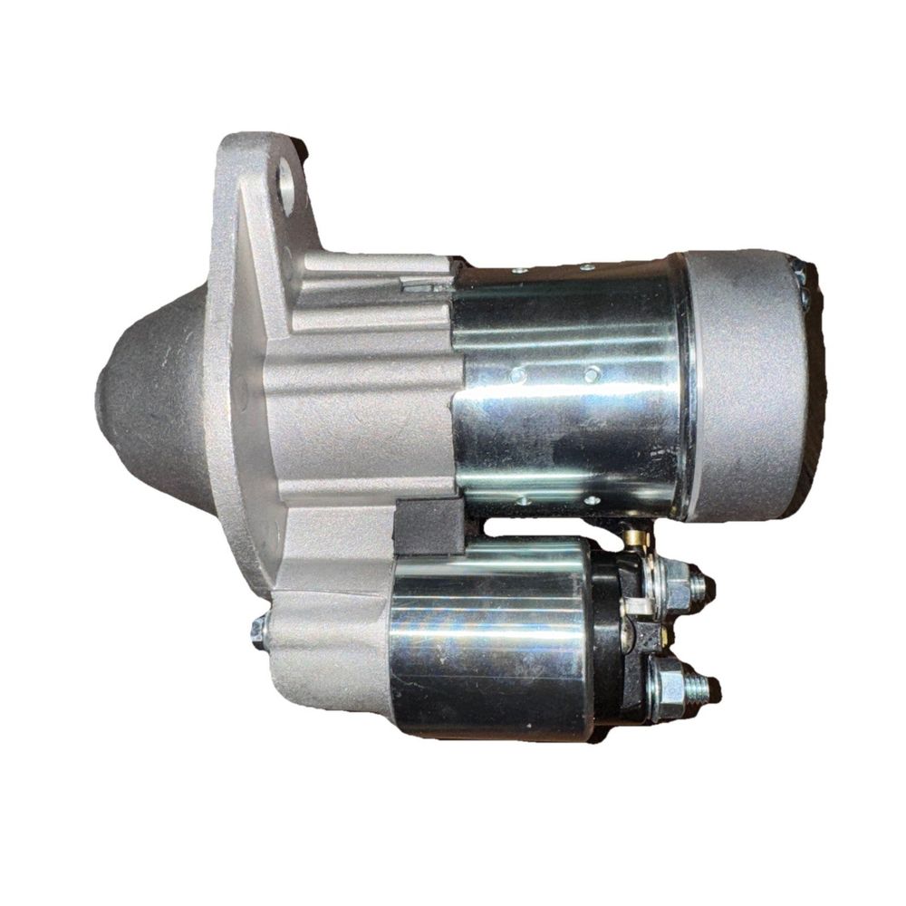 18218N STARTER 0.9KW/12 VOLT CW 9-TOOTH PINION, Unbranded – a white motor motor starter with a white motor starter