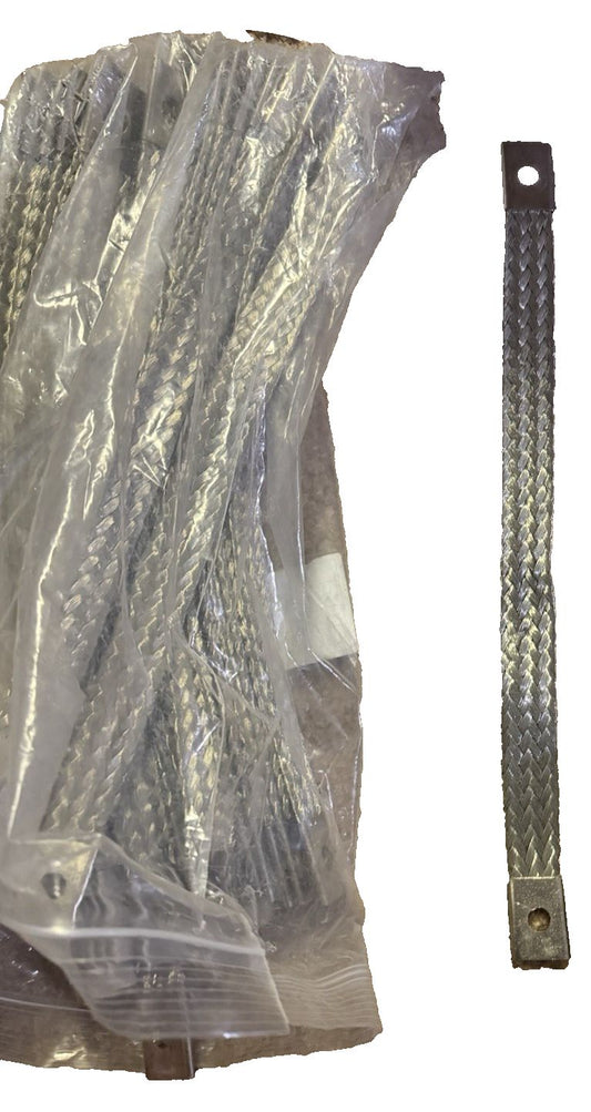 16" x 1.25" Braided Grounding Straps (Pack of 23), DaveyDooDeals – a bag of braiding and a pair of braiding