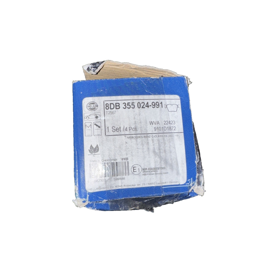 Disc Brake Pad Set-4Matic Hella-PAGID 355024991