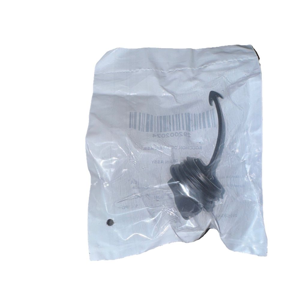 Sea-Doo New Drain Plug Assembly, 292002024 – a plastic bag with a plastic handle