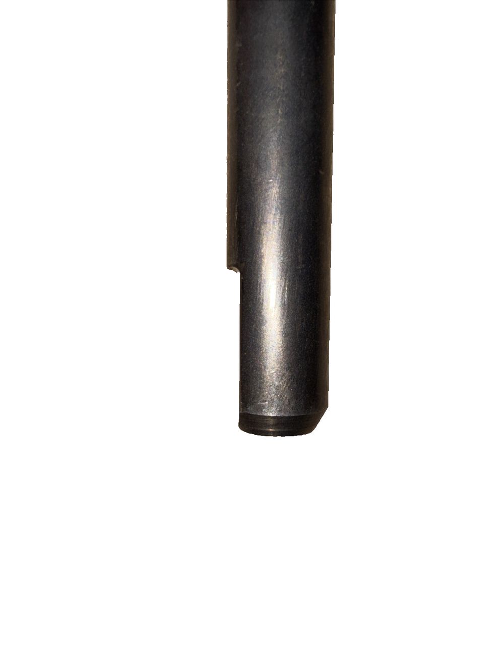 Impeller Shaft Replacement 15" Length 0.75" Width, Unbranded – a black pipe on a white background