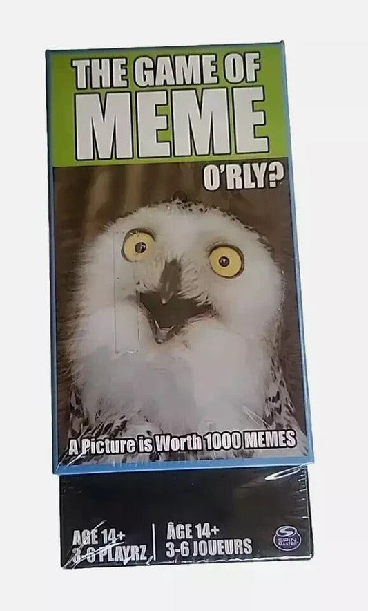 The Game of Meme - Hilarious Party Card Game Family Fun Trending Gift, Spin Masters – the game of meme cry dvd