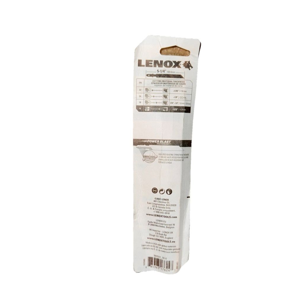 LENOX Tools 1991591 14 TPI T-Shank Jigsaw Blade Set, 5-Piece – len - a4 - a4 - a4 - a4 - a4 - a4