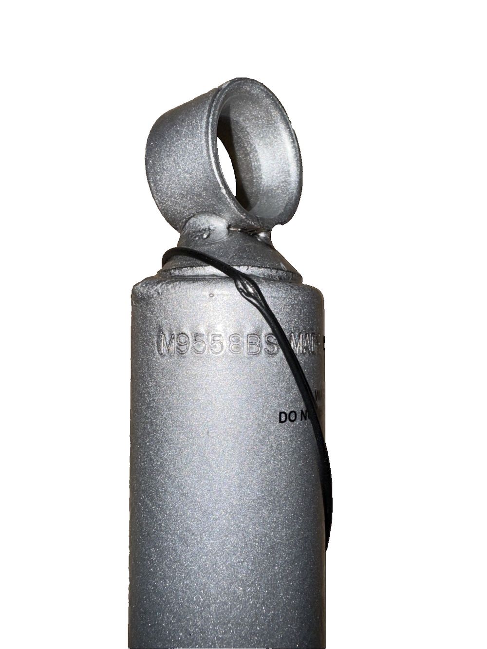 M9558 BS Monotube Shock C24 173 - Premium Performance Shock Absorber, Unbranded – a silver metal canister with a black ribbon