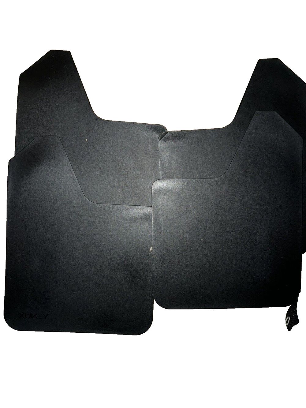 Rally Armor MF12-BAS-BLK Basic Black Mud Flap with Logo (Universal Fitment (no – a pair of black leather seat covers