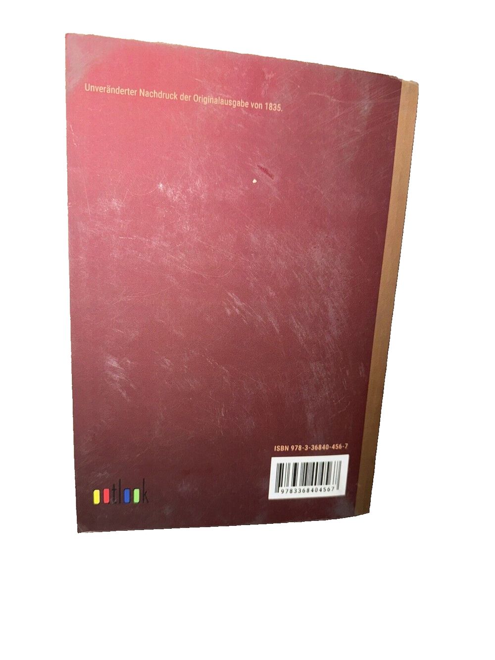 Geschichte des teutschen Volkes: Zehnter Band, DaveyDooDeals – a red book with a white background