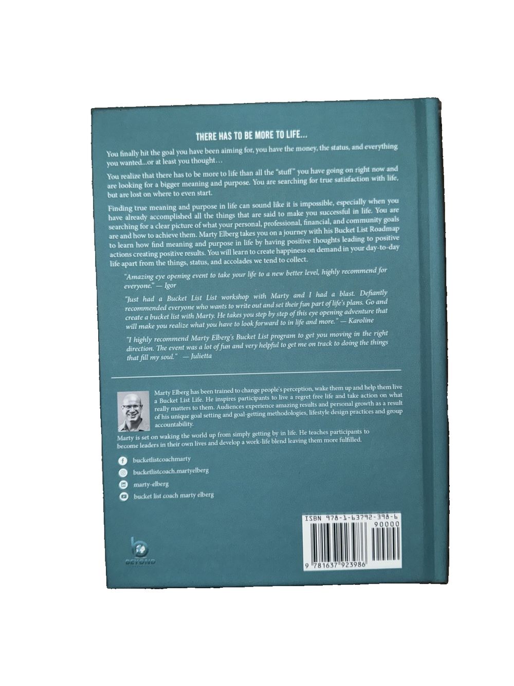 Live Your Bucket List Life Now: A Roadmap to Happiness Starting with 6 Minutes a, DaveyDooDeals – the book cover for the book, the book is…