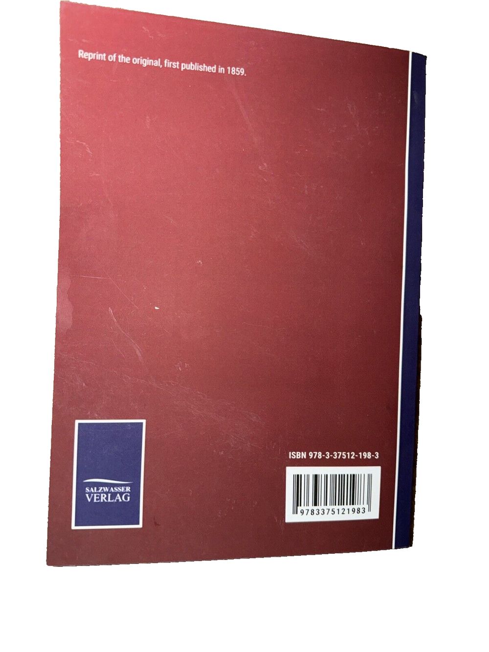A Few Remains of the Rev. James Macgregor, DaveyDooDeals – a red book with a white background