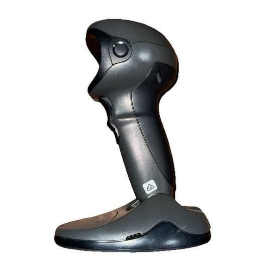 Motorola (Symbol) DS9806-Dl00007NNWR Barcode Scanner – the back of a black and gray handheld