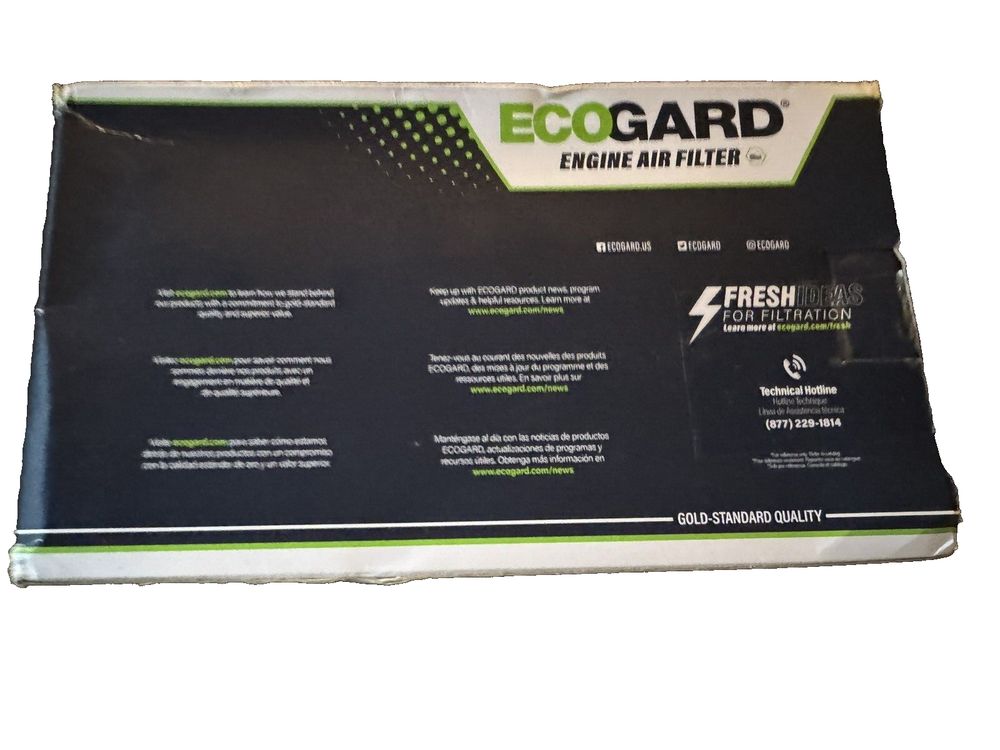 ECOGARD XA10498 Premium Engine Air Filter Fits Honda CR-V 1.5L 2017-2021, Civic – ecogard e - filter filter filter for aquariums