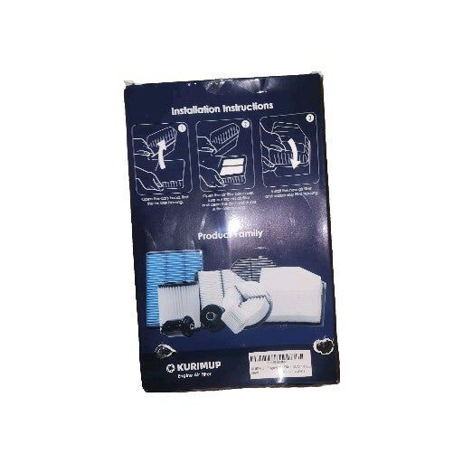 KURIMUP CA11476 Replacement Engine Air Filter, Efficient Filtration Offers 99% A – a package of white gloves with a blue handle