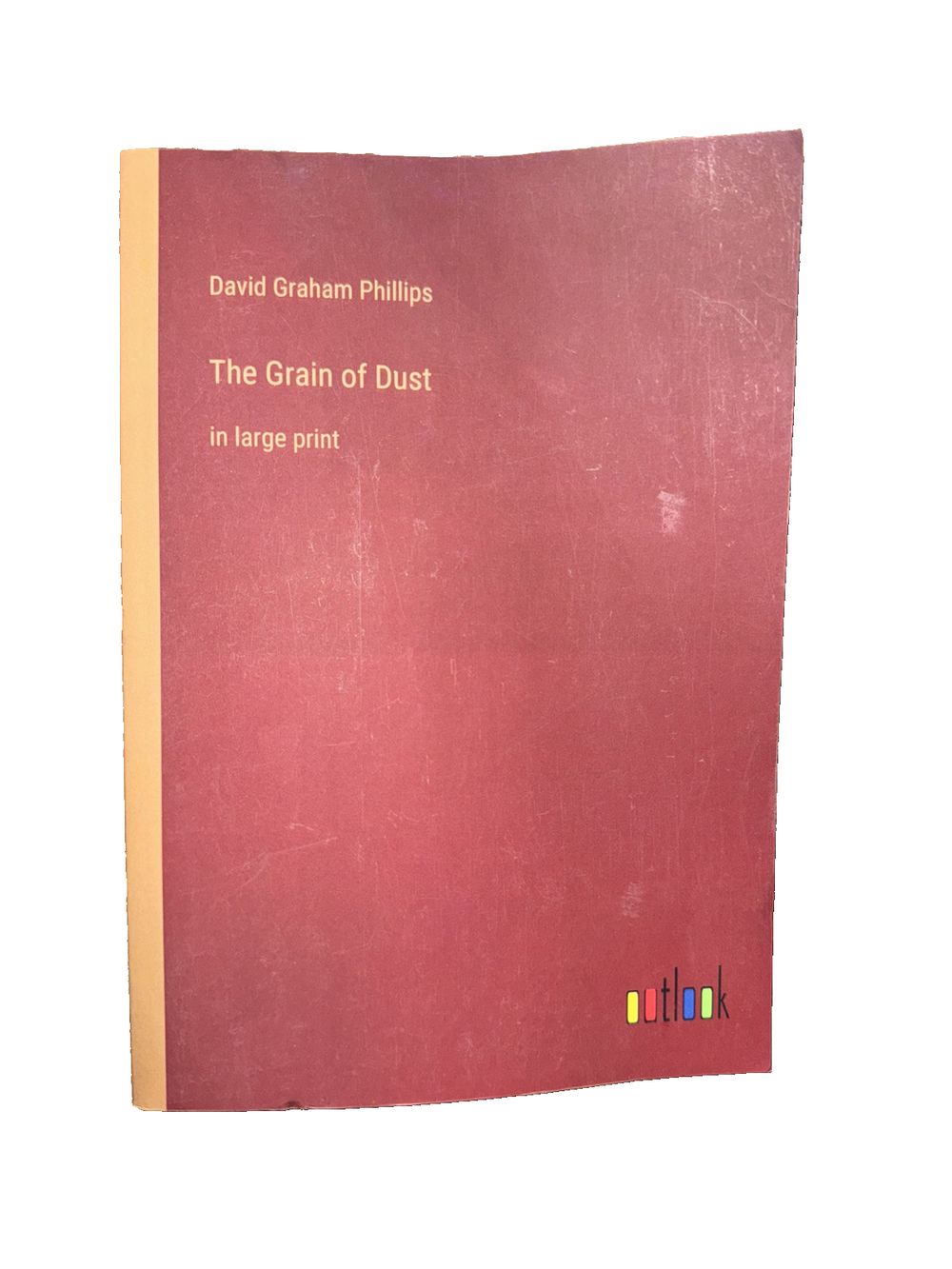 The Grain of Dust: in large print, DaveyDooDeals – the grain dust in red and yellow
