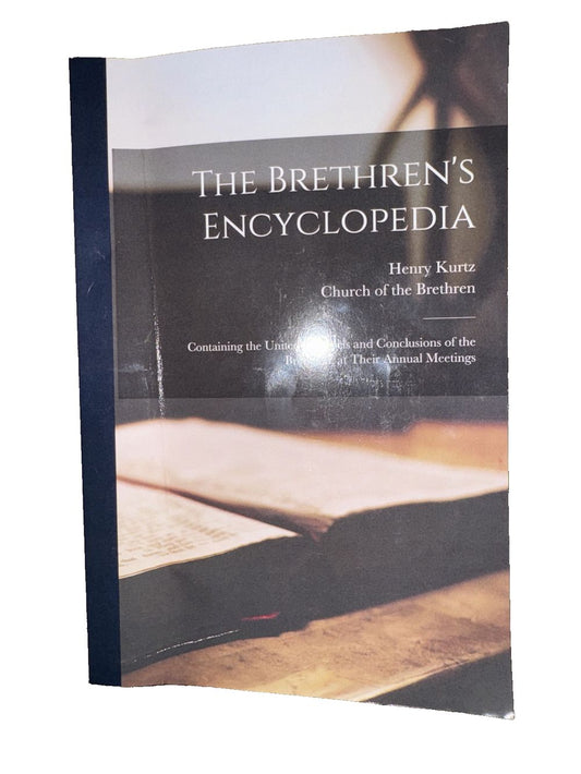 The Brethren's Encyclopedia: Containing the United Counsels and Conclusions of t, DaveyDooDeals – the book cover for the book the brethren…