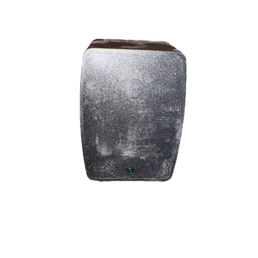 WBOX 24VAC 40VA Plug-In LED Power Indicator Transformer – a small gray vase with a green stone