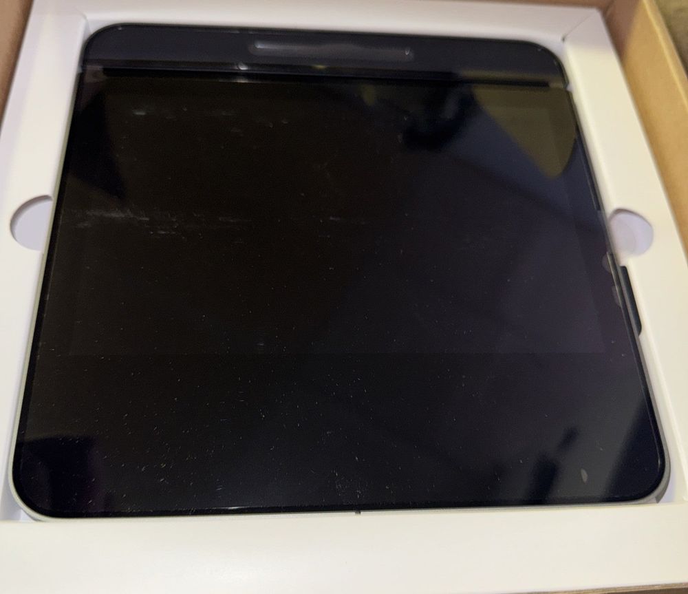 Square Pos SPS4-01-A (No Cords/Accessories) – a white microwave oven