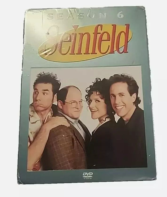 Seinfeld Season 6 DVD (2005, 4-Disc Set) - All Episodes, Classic Comedy TV Show, DaveyDooDeals – the cast of the show, from the show, is sh…