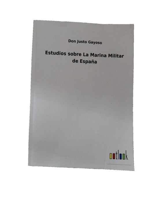 Estudios sobre La Marina Militar de Espaa, DaveyDooDeals – a white sheet with the words ests de la mari