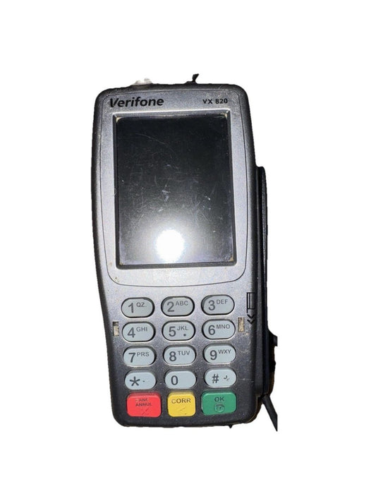 Verifone VX820 Card Reader Used – veon cell phone with keypad