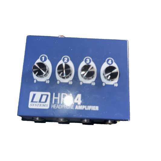 LD Systems HPA 4 HeadPhone Amplifier (No Cord/Accessories)