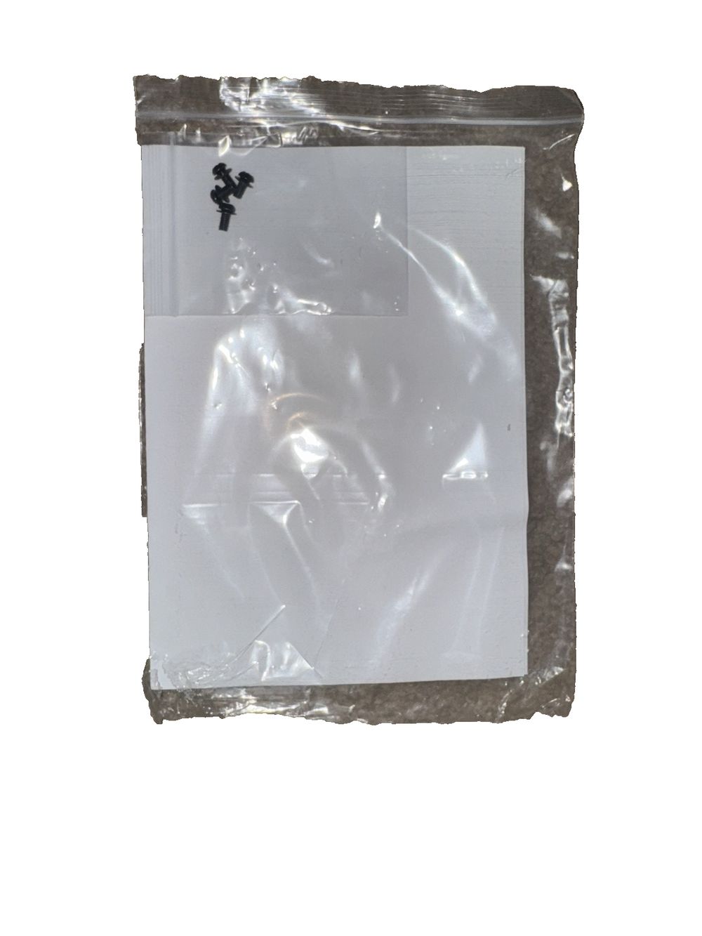 Dreamflame® Electric Fireplace Trim Kit - For 33inch Fireplace – a white plastic bag with a black logo on it