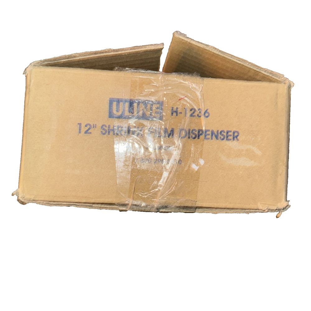 Uline 12" Shrink Wrap Dispenser, DaveyDooDeals – a box of 2 - piece taper