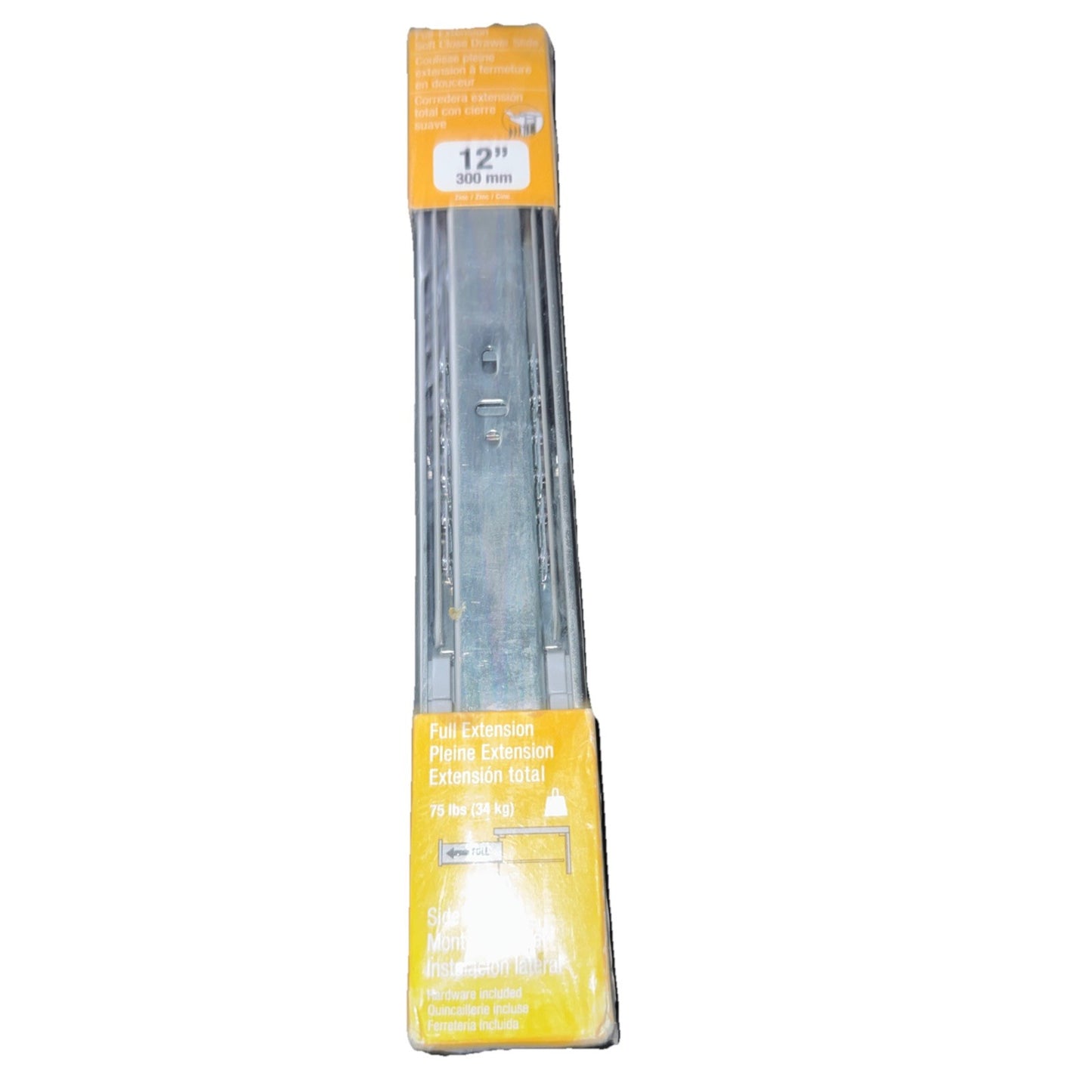 Onward TU997SC Series TU9907SC2G12 Drawer Slide, 75 LB