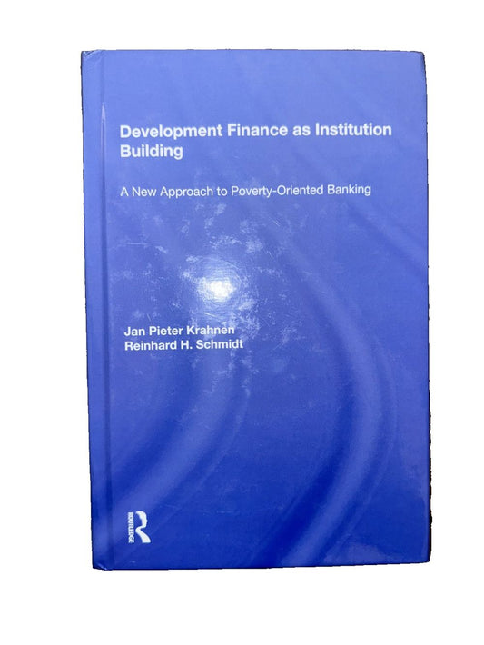 Development Finance As Institution Building: A New Approach To Poverty-oriented, DaveyDooDeals – development finance and development of the…