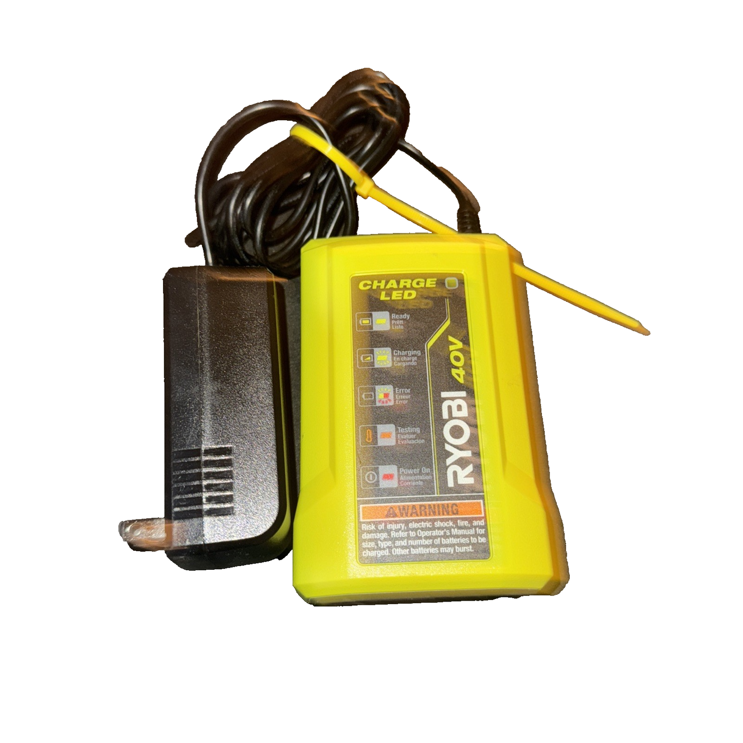 Ryobi 40B LED Charger 0P404VNM