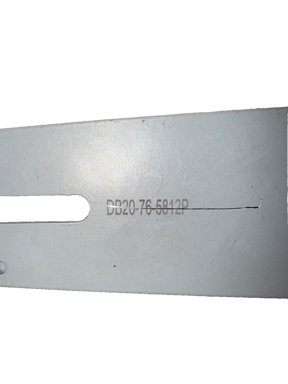 20" Chainsaw Guide Bar DB20-76 5812P, Unbranded – a piece of metal with a white background