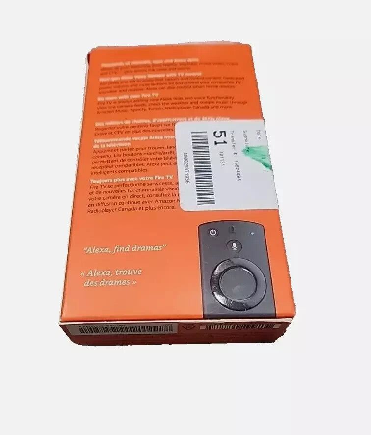 Amazon Fire TV Stick 4K (3rd Gen) - For Parts/Repair - Streaming Device – a box of orange soap with a white label