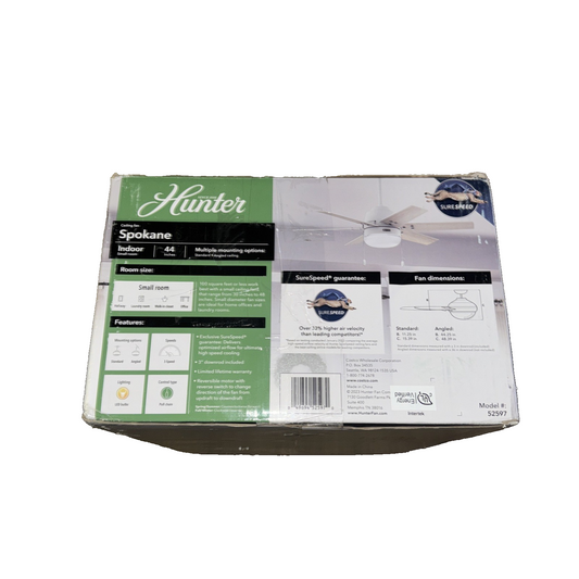 Hunter Spokane Led 44” Ceiling Fan