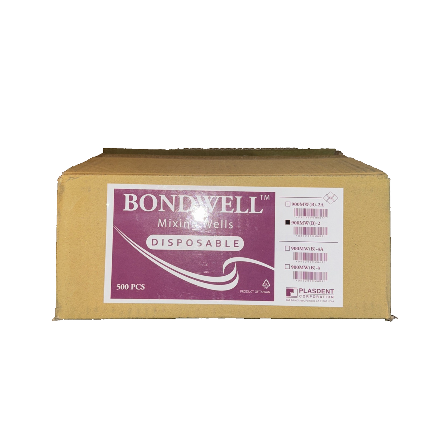 Plasdent Mixing Well Bondwell 2-Well White 500/Bx