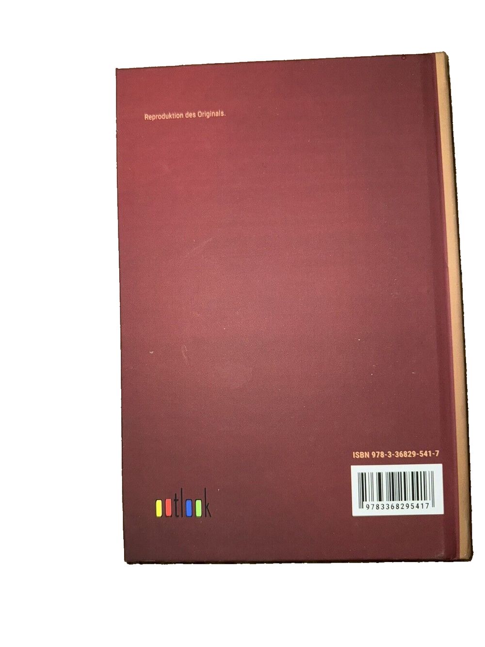 Hans Joggeli der Erbvetter: in Grodruckschrift, DaveyDooDeals – a red hardcover book with a white background