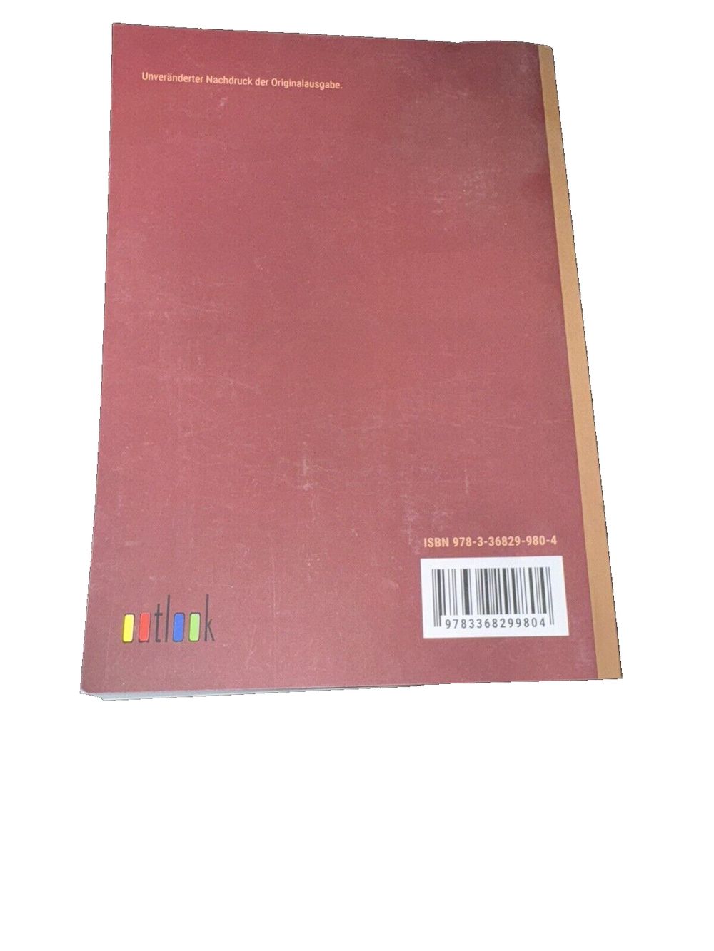Der Kaffee- und Theetisch, DaveyDooDeals – a red book with a white background
