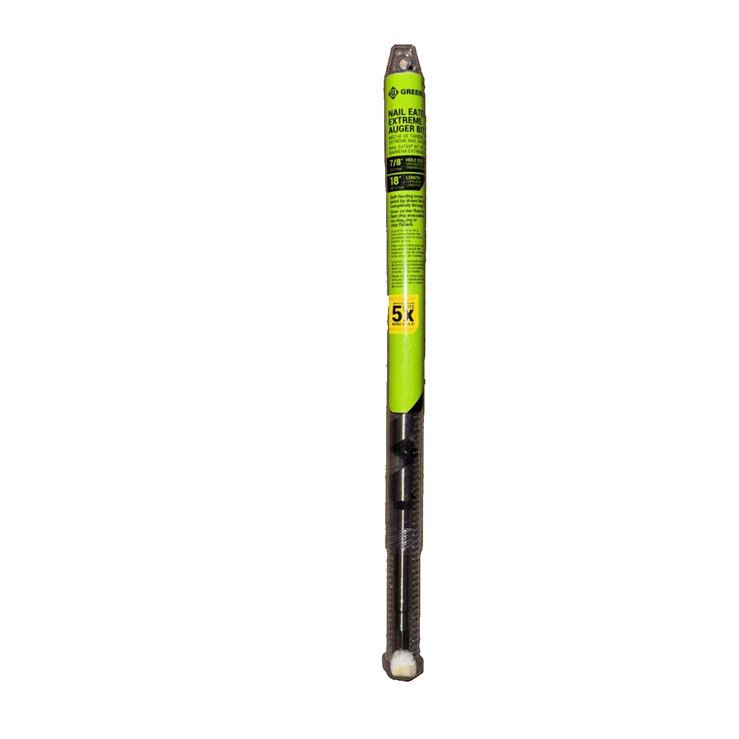 Greenlee 66PT-7/8 Nail Eater Extreme Bit, 7/8"