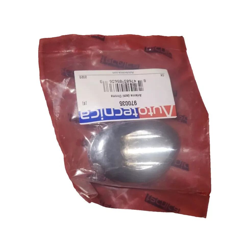 Autotecnica 15323 Antenna Bezel – a ball of metal in a plastic bag
